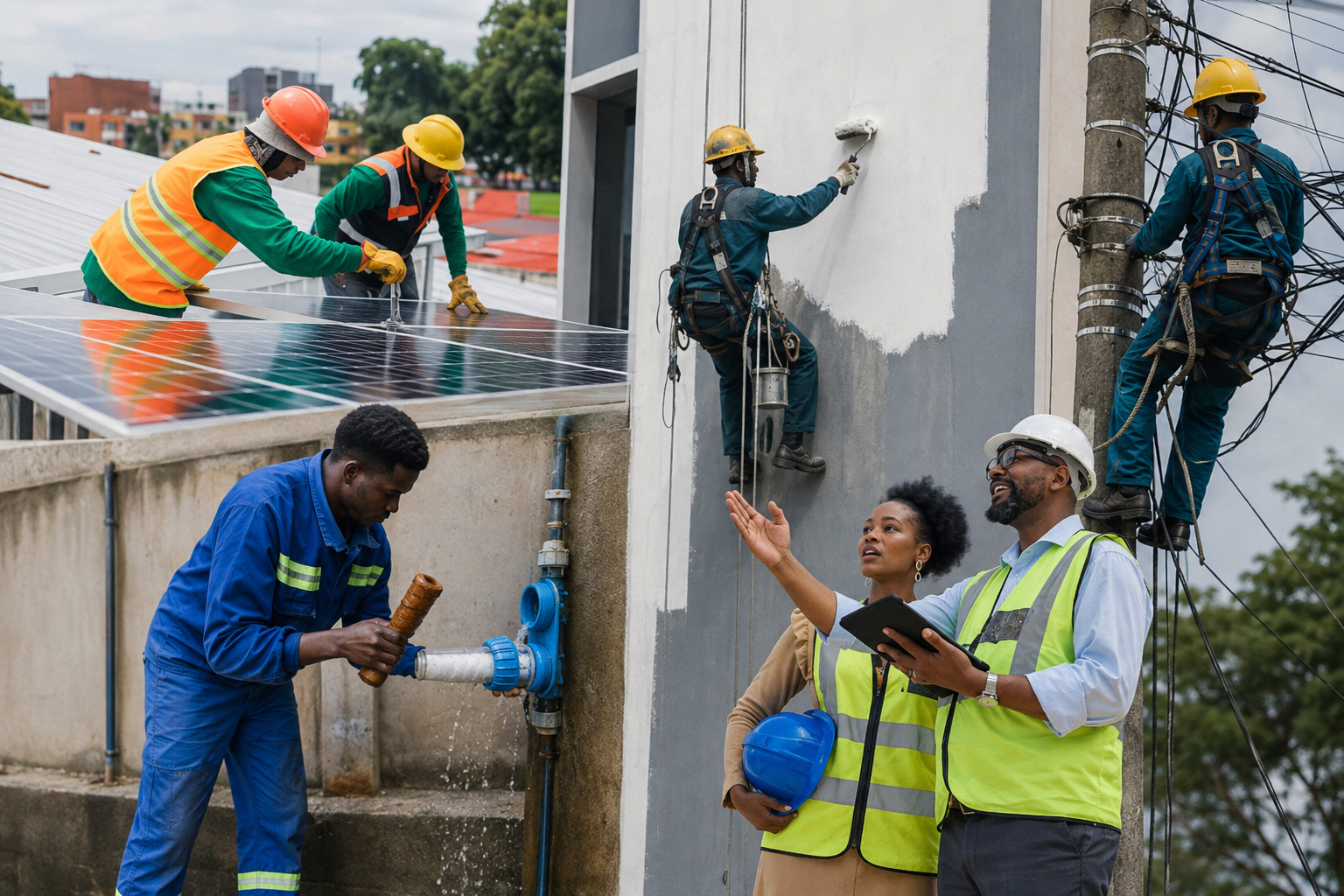 Trusted local service professionals at work